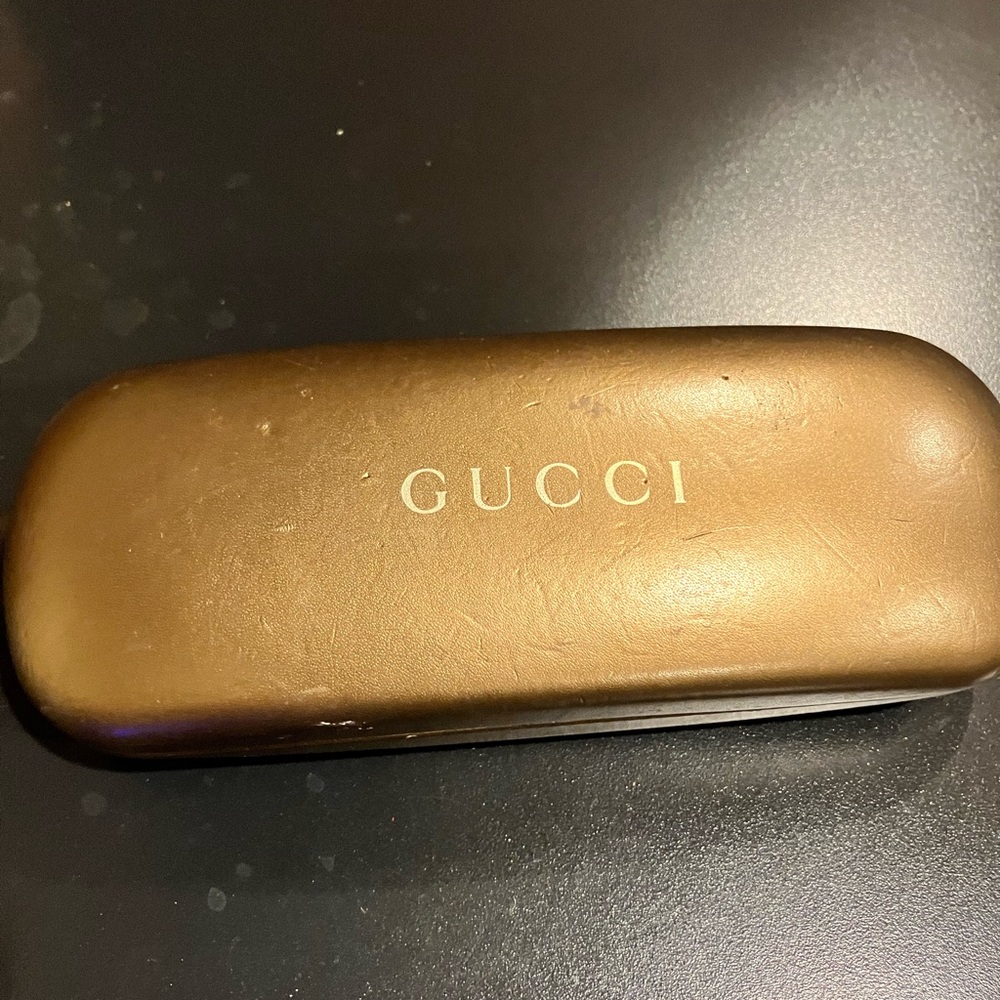 🎈🍃 GUCCI | GG 2769 / Strass Eyeglasses, Case & Box Bronze Italy - Picture 9 of 15